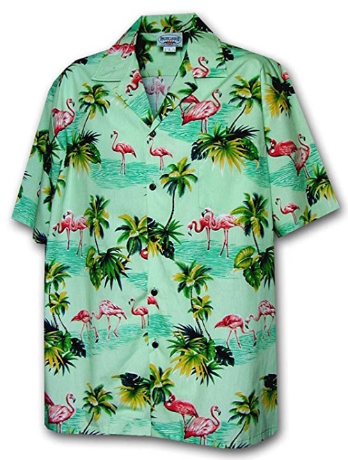 Pink Flamingos Hawaiian Shirt Pacific Legend